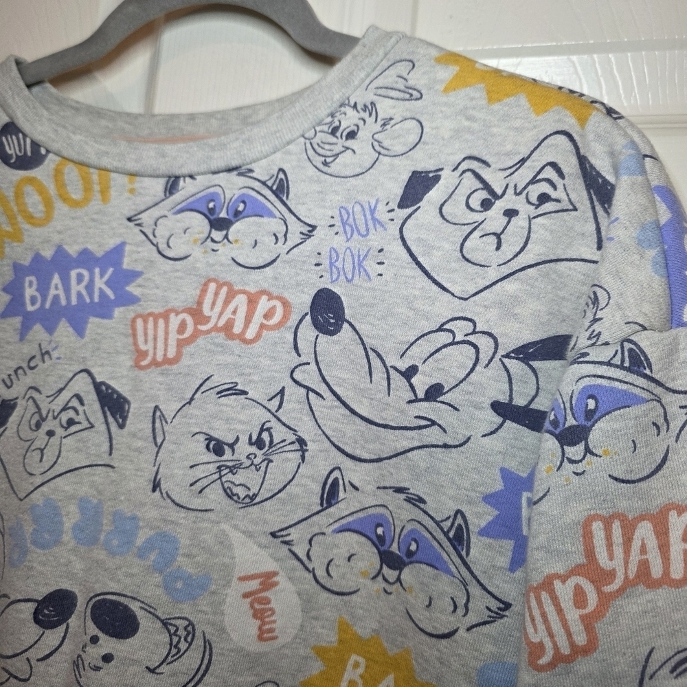 Disney Critters Pullover Sweatshirt Pluto Women S… - image 4